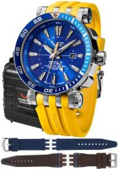 Zegarek męski Vostok Europe NH34-575A716SY żółty. Żółte zegarki męskie Vostok Europe, bez wzorów. Za 6,581.12 zł.