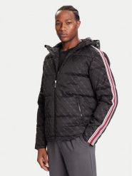 Guess Kurtka przejściowa Z5BL02 WFIQ2 Czarny Regular Fit. Czarne kurtki męskie Guess, m, z aplikacjami, z bawełny, bez kaptura. Za 769.99 zł.