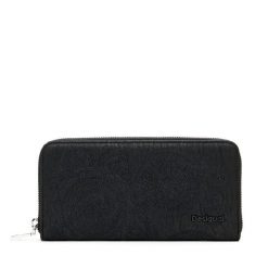 Portfel Desigual. Czarne portfele damskie Desigual. Za 159.99 zł.