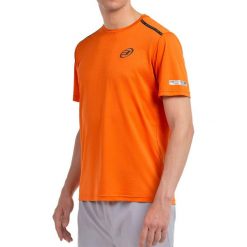 Bullpadel Mesia T-shirt. Brązowe t-shirty damskie bullpadel, bez wzorów, sportowe, bez kołnierzyka, bez ramiączek. W wyprzedaży za 144.35 zł.