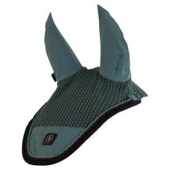 Czapka dla konia BR Equitation CLX. Niebieskie czapki damskie BR, bez wzorów, z bawełny, eleganckie. Za 191.50 zł.