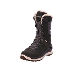 Buty trekkingowe damskie Lowa Barina Anthracite Champagner. Szare obuwie trekkingowe damskie Lowa, z materiału, bez zapięcia. Za 1,139.00 zł.
