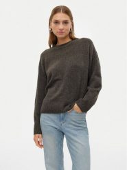 Vero Moda Sweter Boom 10320463 Brązowy Loose Fit. Brązowe swetry nierozpinane damskie Vero Moda, m, bez wzorów, z syntetyku, bez kołnierzyka, bez ramiączek. Za 159.99 zł.