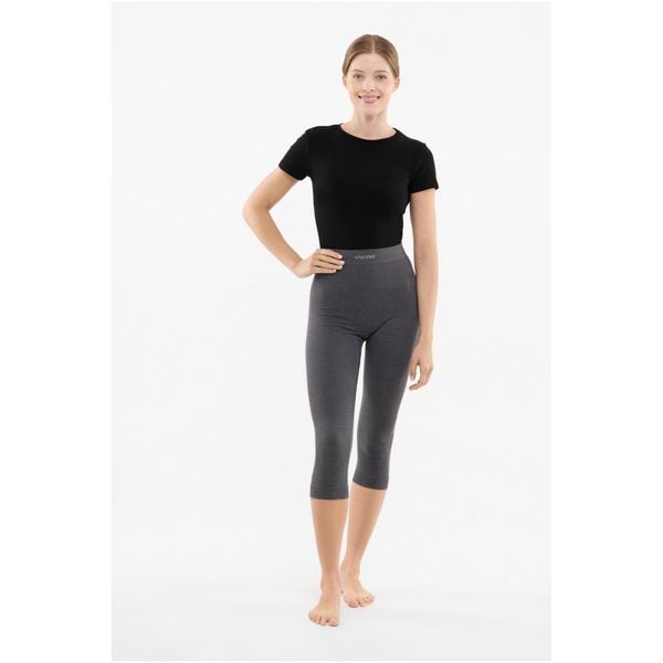 Bielizna damska VIKING Tende Lady Pants 3/4 PrimaLoft Cashmere. Szara bielizna sportowa damska Viking, bez wzorów, primaloft. Za 269.90 zł.