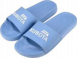 KLAPKI KUBOTA BASIC MĘSKIE BASEN LATO NIEBIESKIE r. 45. Niebieskie klapki męskie Kubota, bez wzorów, bez zapięcia. Za 69.99 zł.