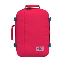 Plecak podróżny 36 l - Miami magenta. Czerwone plecaki damskie CABINZERO, bez wzorów, sportowe. Za 227.99 zł.