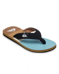 Sandały dla Mężczyzn MOLOKAI LAYBACK Brązowy. Brązowe sandały męskie Quiksilver, bez wzorów, z bawełny, bez zapięcia. Za 119.99 zł.