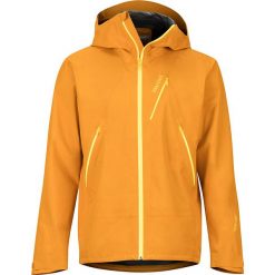 Kurtka przeciwdeszczowa "Knife Edge" w kolorze pomarańczowym. Brązowe kurtki męskie Marmot, l, bez wzorów, z gore-texu, bez kaptura. W wyprzedaży za 485.95 zł.