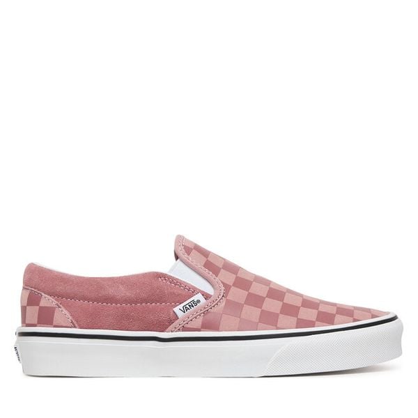 Tenisówki Vans. Czerwone trampki i tenisówki damskie Vans, bez wzorów, bez zapięcia. Za 258.99 zł.