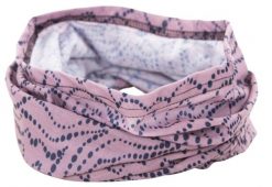 2058 Trespass Busby — wielofunkcyjny komin z nadrukiem paisley, One Size. Fioletowe szaliki męskie 2117 OF SWEDEN, bez wzorów, z materiału. Za 52.30 zł.