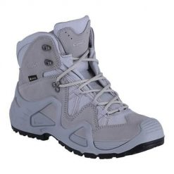 Buty trekkingowe damskie Lowa Zephyr Mid Gtx. Szare obuwie trekkingowe damskie Lowa, z materiału, za kostkę, bez zapięcia. Za 691.00 zł.