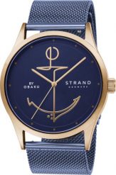 Zegarek Strand Zegarek męski Strand S720GXVLML-DN niebieski. Niebieskie zegarki męskie Strand, bez wzorów. Za 270.00 zł.