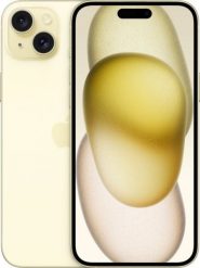 Smartfon Apple iPhone 15 Plus 5G 6/256GB Żółty (PN MU1D3ZD/A). Żółte smartfony Apple. Za 6,440.04 zł.