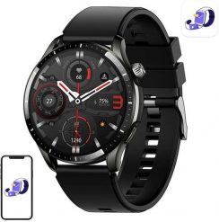 Smartwatch Blitzwolf BW-EP10 (czarny). Czarne zegarki smartwatch BlitzWolf, bez wzorów. Za 91.52 zł.