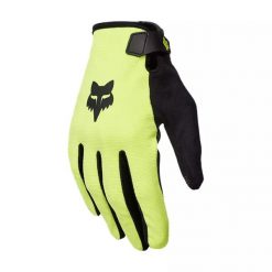 Rękawiczki rowerowe męskie Fox Racing Ranger. Żółte rękawiczki męskie FOX, bez wzorów. Za 119.99 zł.