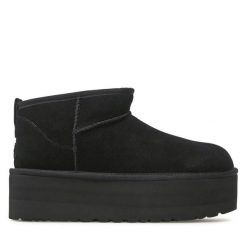 Śniegowce Ugg. Czarne śniegowce damskie UGG, bez zapięcia. Za 819.99 zł.