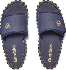 Gumbies Gumbies męskie klapki STRIDLER SLIDE UNISEX NAVY 48. Niebieskie klapki męskie Gumbies, bez wzorów, bez zapięcia. Za 159.99 zł.