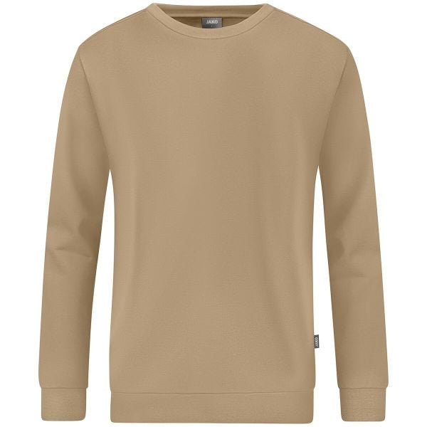 Bluza Jako Organic. Brązowe bluzy damskie Jako, l, bez wzorów, z bawełny, biznesowe, bez ramiączek, bez kaptura. Za 224.80 zł.