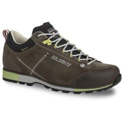 Buty trekkingowe męskie Dolomite Cinquantaquattro Hike Low Evo GTX. Szare buty zimowe męskie Dolomite, bez wzorów, bez obcasa, bez zapięcia. W wyprzedaży za 433.00 zł.