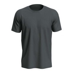 Koszulka Unisex Dla Dorosłych Lux. Szare bluzki damskie Stedman, xl, bez wzorów, sportowe, bez kołnierzyka, bez ramiączek. Za 48.99 zł.