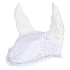 Czapka dla konia HV Polo Classic. Białe czapki damskie HV POLO, bez wzorów, z materiału. Za 226.50 zł.