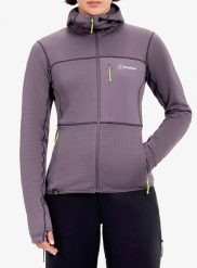 Bluza rozpinana damska Berghaus Ridge-Hiker Hoody. Fioletowe bluzy damskie Berghaus, xs, bez wzorów, z materiału, bez ramiączek, z kapturem. Za 571.99 zł.