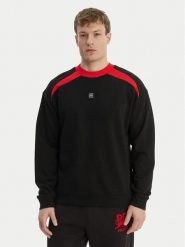 HUGO Bluza Davalio_RB 50559679 Czarny Regular Fit. Czarne bluzy męskie Hugo, m, bez wzorów, z bawełny, bez ramiączek, bez kaptura. Za 499.99 zł.