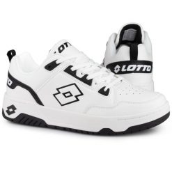 Buty męskie sportowe Lotto AWERY. Białe buty sportowe męskie Lotto, bez wzorów, bez zapięcia. Za 159.00 zł.