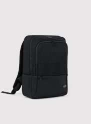 PAKO LORENTE – Czarny męski plecak na laptopa. Czarne plecaki męskie Pako Lorente, bez wzorów, z poliesteru. Za 129.99 zł.