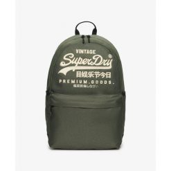 Plecak damski Superdry Heritage Montana. Zielone plecaki damskie Superdry, bez wzorów, eleganckie. Za 316.00 zł.