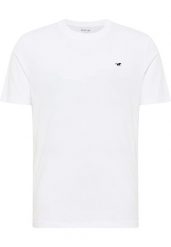 Męski T-Shirt Mustang Style Alex General White 1017988 2045. Białe t-shirty męskie Mustang, m, bez wzorów, bez kołnierzyka, bez ramiączek. Za 79.99 zł.