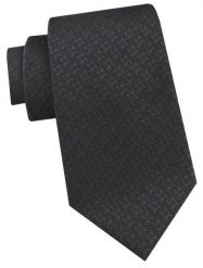 Krawat Męski - Angelo di Monti - Czarny z Delikatną Fakturą Tkaniny. Czarne krawaty i muchy Angelo di Monti, bez wzorów, z tkaniny, eleganckie. Za 45.00 zł.