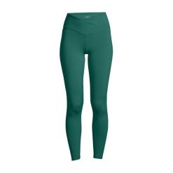 Legginsy treningowe damskie Casall Overlap High Waist. Zielone legginsy damskie Casall, bez wzorów, z elastanu. Za 149.99 zł.