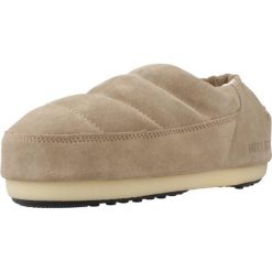 Sandały MOON BOOT MB SANDAL BAND SUEDE Beżowy. Brązowe sandały damskie Moon Boot, bez wzorów, ze skóry, bez obcasa, bez zapięcia. Za 563.35 zł.