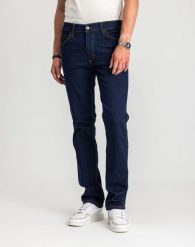 Męskie Spodnie Jeansowe Mustang Style Tramper Straight Denim Blue 1017121 5000 901, W32 L34. Niebieskie spodnie materiałowe męskie Mustang, bez wzorów, z bawełny. Za 219.99 zł.