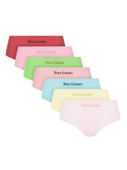 Juicy Couture Komplet 7 par fig klasycznych JCTBX225956 Kolorowy. Majtki damskie Juicy Couture, z syntetyku. Za 259.99 zł.