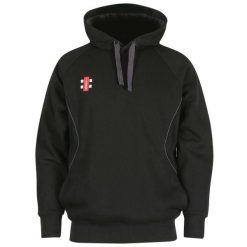 Bluza z kapturem Gray-Nicolls Storm. Czarne bluzy damskie GRAY-NICOLLS, xs, bez wzorów, z bawełny, bez ramiączek, z kapturem. Za 262.50 zł.