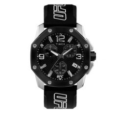 Zegarek Timex. Czarne zegarki męskie Timex, bez wzorów. Za 739.99 zł.