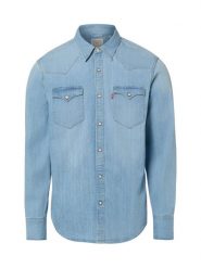 Levi's koszula dżinsowa Mężczyźni Regular Fit Bawełna niebieski, M. Niebieskie koszule męskie Levi's®, m, bez wzorów, z bawełny, bez kołnierzyka, bez ramiączek. Za 329.95 zł.