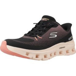 Buty SKECHERS SLIP-INS ARCH FIT GLIDE STEP PRO Czarny. Czarne obuwie trekkingowe damskie Skechers, z tkaniny, bez zapięcia. Za 441.99 zł.