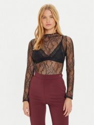 Undress Code Body Electric 802 Czarny Slim Fit. Czarne body Undress Code, bez wzorów, z syntetyku. Za 379.99 zł.