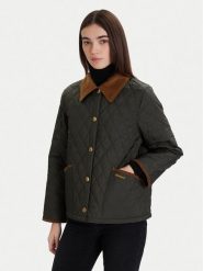 Barbour Kurtka przejściowa Liddesdale Quilted LQU1851OL71 Zielony Regular Fit. Zielone kurtki damskie Barbour, bez wzorów, z syntetyku, bez kaptura. Za 1,009.00 zł.