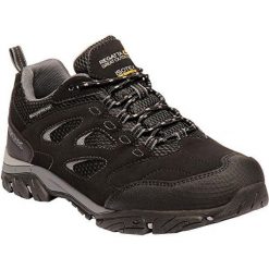 Męskie Buty Trekkingowe HolcombeIEP Low. Niebieskie buty zimowe męskie Regatta, bez wzorów, bez obcasa, bez zapięcia. Za 209.99 zł.