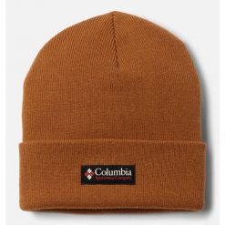 Czapka zimowa Columbia City Trek Heavyweight Beanie - camel brown. Brązowe czapki damskie Columbia, na zimę, bez wzorów. Za 71.99 zł.
