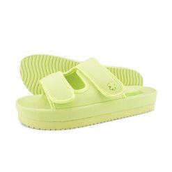 Klapki basenowe damskie Flip Flop Velcro Flower. Zielone klapki damskie Flip Flop, na lato, bez wzorów, bez obcasa, bez zapięcia. Za 123.05 zł.