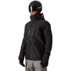 Kurtka Narciarska męska Helly Hansen Garibaldi 2.0 Jacket. Czarne kurtki sportowe męskie Helly Hansen, na zimę, l, bez wzorów, bez kaptura, narciarskie. W wyprzedaży za 1,489.00 zł.