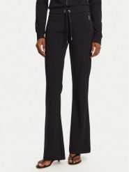 Juicy Couture Spodnie dresowe Apollo JCWBJ125311 Czarny Flared Leg. Czarne spodnie dresowe damskie Juicy Couture, bez wzorów, z bawełny. Za 339.99 zł.