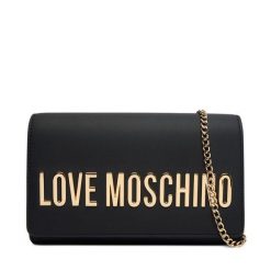 Torebka LOVE MOSCHINO. Czarne torebki do ręki damskie Love Moschino, bez wzorów, bez dodatków. Za 699.99 zł.