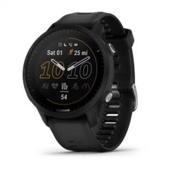 Zegarek Garmin Forerunner 955 (46 mm) Black. Czarne zegarki sportowe Garmin, bez wzorów. Za 1,891.99 zł.