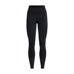 Legginsy do biegania damskie Under Armou Launch Elite. Czarne legginsy damskie Under Armour, bez wzorów. W wyprzedaży za 338.65 zł.